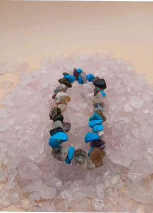 Bracelet en pierres naturelles, marque: Natural, état: Très bon état, 3,45 €, 4,32 € Protection acheteurs (Pro) incluse