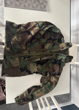 Army camouflage jacket. Woodland camouflage. Smell regular size. John ownbey company., brand: John Ownbey Company, condition: Good, size: S, £10.00, £11.20 includes Buyer Protection