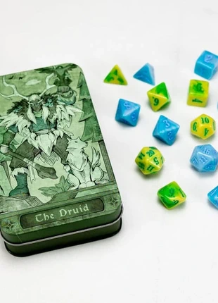 Dungeon and Dragons - Set Dadi RPG - Druido, marque: D&D, état: Neuf sans étiquette, 30,00 €, 32,20 € Protection acheteurs (Pro) incluse