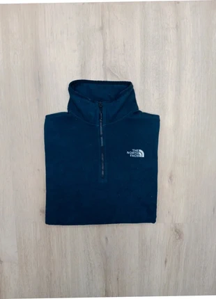Polaire bleu marine The North Face avec col sans capuche half zip logo brodé blanc - taille M, marke: The North Face, zustand: Sehr gut, größe: M, 24,99 €, 26,94 € inklusive Vinted-Käuferschutz