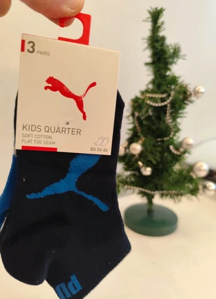 🎁 Chaussettes Puma Kids Quarter (3 Paires), brand: Puma, condition: New with tags, size: EU 22 - 24, €5.00, €5.95 includes Buyer Protection