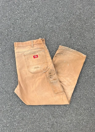 Pantalon dickies single knee workwear marron baggy vintage - Taille 40x30, brand: Dickies, condition: Very good, size: W40, €15.00, €16.45 includes Buyer Protection Pro