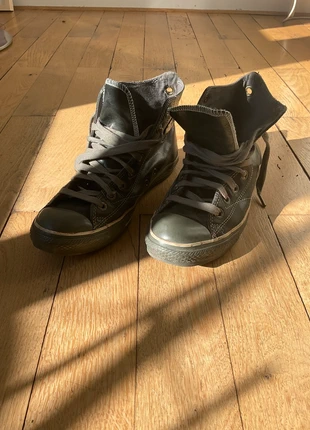 Converse All Stars 41 leather black, marca: Converse, estado: Bueno, tamaño: 41, 45,00 €, 47,95 € Protección al comprador incluida