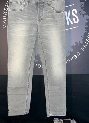 Pantalón Largo Nudie Jeans talla 32-32, marca: Nudie Jeans, estado: Novo com etiquetas, tamanho: PT 42 | W32, €74.50, €78.93 inclui Proteção do Comprador Pro