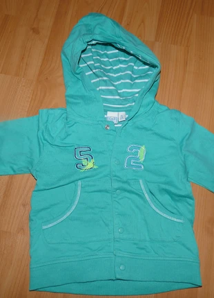 Hoodie, Mintgrün, merk: Bob der Bär, staat: Heel goed, maat: 6-9 maanden / 68 cm, € 3,00, € 3,85 inclusief Kopersbescherming