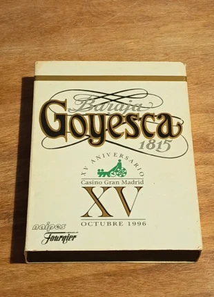 Baraja Goyesca Fournier Casino Gran Madrid 15 Aniversario 1996 - Coleccionable Vintage, marque: Fournier, état: Neuf sans étiquette, 25,00 €, 26,95 € Protection acheteurs incluse
