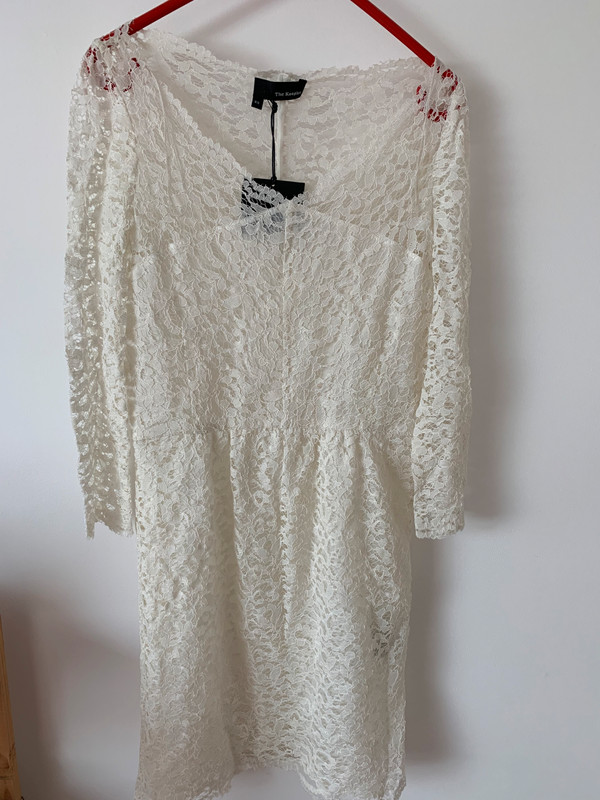 Robe dentelle ecru the Kooples Vinted