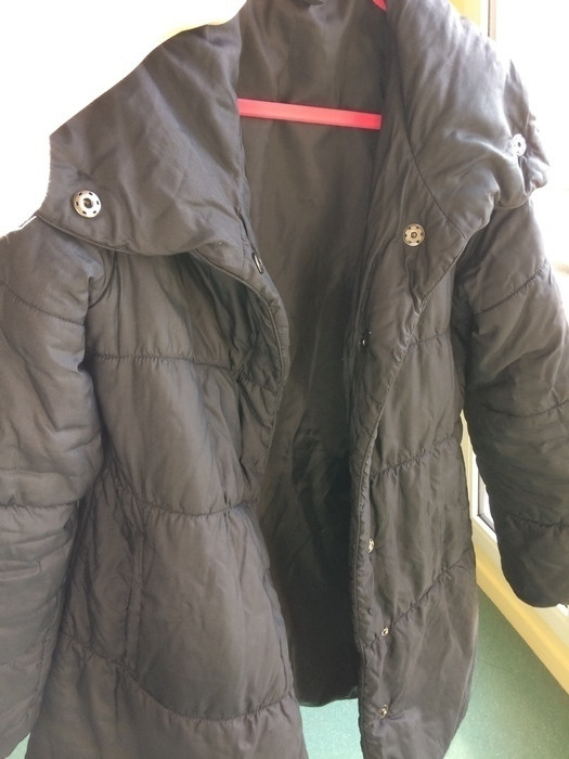Gros manteau noir H&M 4