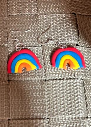 Pendientes Arco Iris, marca: Local, estado: Nuevo con etiquetas, 2,75 €, 3,59 € Protección al comprador incluida