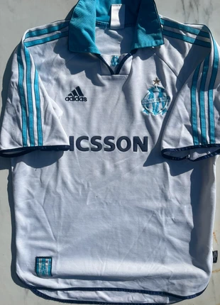 Maillots OM rétro, marque: adidas, état: Neuf sans étiquette, taille: M, 85,00 €, 89,95 € Protection acheteurs incluse