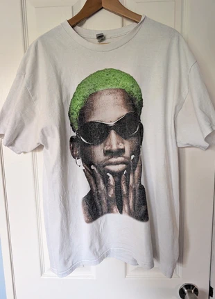 Dennis Rodman graphic top, condition: Good, size: XL, £13.00, £14.35 includes Buyer Protection