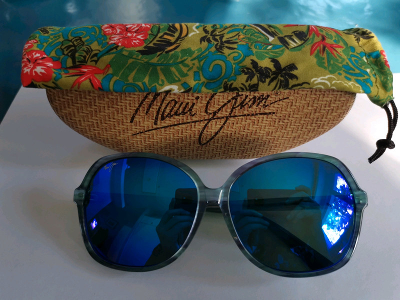 Maui jim taro bleu