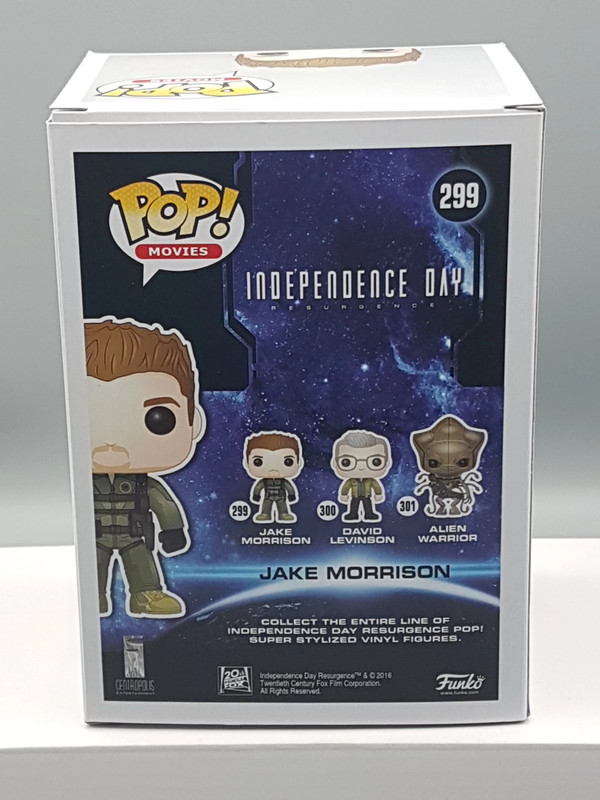 Funko Pop Independence Day 299 Jake Morrison Vinted