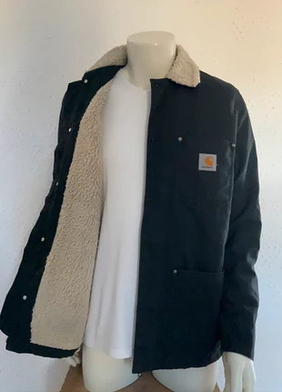 Carhartt Phœnix Coat Sherpa Lined NavyEdition taille M, marque: Carhartt, état: Très bon état, taille: M, 95,00 €, 100,45 € Protection acheteurs (Pro) incluse