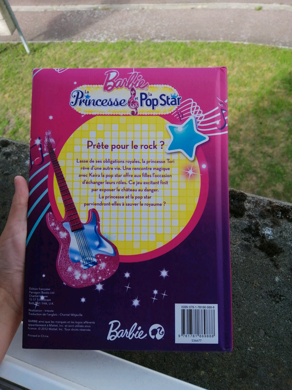 Livro Barbie Princesa Pop Star - Vinted