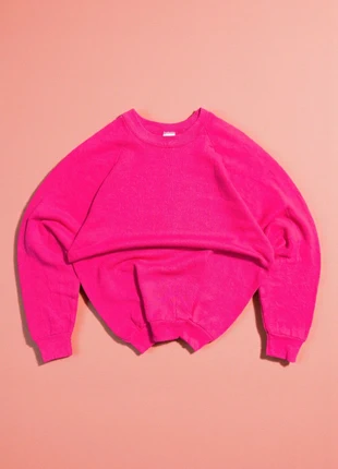 Vintage 90's Style Y2K Retro FOTL 🇺🇸 Boxy Fit Crew Neck Jumper Pink | Women's M (57), marque: Vintage Dressing, état: Très bon état, taille: M / 38 / 10, 10,50 €, 11,73 € Protection acheteurs incluse