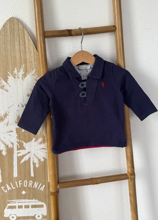 Polo manches longues Bleu marine Natalys Taille 9 mois, marque: Natalys, état: Très bon état, taille: 6-9 mois / 68 cm, 7,00 €, 8,05 € Protection acheteurs (Pro) incluse