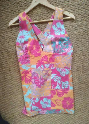 Tunique d'été dos nus à motifs, brand: Vintage, condizioni: Ottime, taglia: M / IT 42 / EU 38, €4.00, €4.90 include la Protezione acquisti