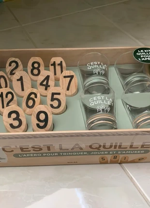 Kit apéro coffret verres à shot et mini jeu de quilles, brand: Solar Editions, condition: New with tags, €12.50, €13.83 includes Buyer Protection