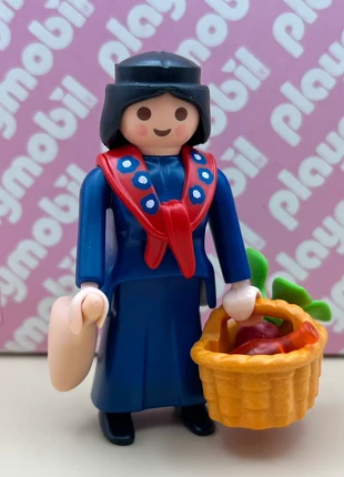 Figurine Playmobil Belle Époque/ Victorien femme au marché Custom, zustand: Sehr gut, größe: Einheitsgröße, 5,00 €, 5,95 € beinhaltet Vinted-Käuferschutz Pro