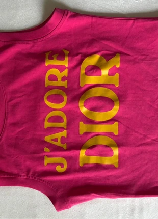 Tank top pink yellow, merk: Dior, staat: Nieuw zonder prijskaartje, maat: M / 38 / 10, € 60,00, € 63,70 inclusief Kopersbescherming