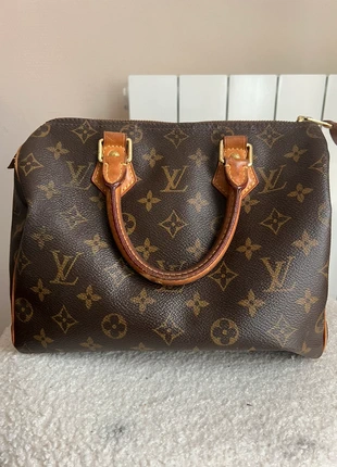 Louis Vuitton Speedy 25 – Toile Monogram, merk: Louis Vuitton, model: Speedy, staat: Goed, € 600,00, € 612,00 inclusief Kopersbescherming