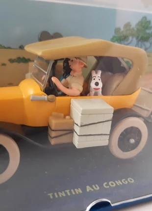 Kuifje in Congo: Ford T 1920, merk: HERGÉ, staat: Nieuw zonder prijskaartje, € 17,50, € 19,08 inclusief Kopersbescherming