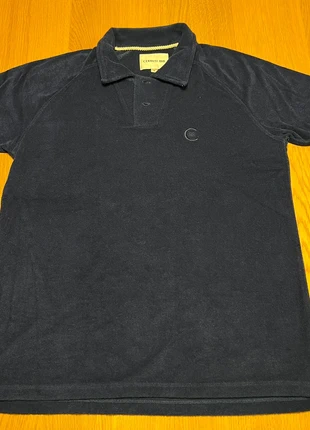 Cerruti 1881 French Terry Polo Shirt – Size L – Navy Blue, marque: Cerruti 1881, état: Neuf sans étiquette, taille: L, 30,00 €, 32,20 € Protection acheteurs incluse