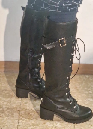 Stivale alto fino fino al ginocchio/hight heels boots, marke: voviggiw, zustand: Sehr gut, größe: 38, 25,00 €, 26,95 € inklusive Vinted-Käuferschutz