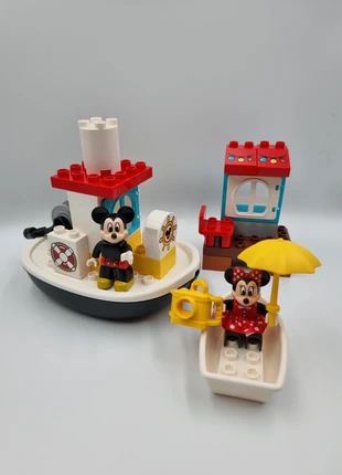 Lego Duplo 10881 - Le bateau de Mickey (complet), merk: LEGO, staat: Goed, maat: Universeel, € 12,90, € 14,25 inclusief Kopersbescherming Pro