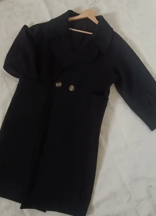 Veste manteau long noir, brand: Boutique indépendante, condition: Good, size: One size, €10.00, €11.20 includes Buyer Protection