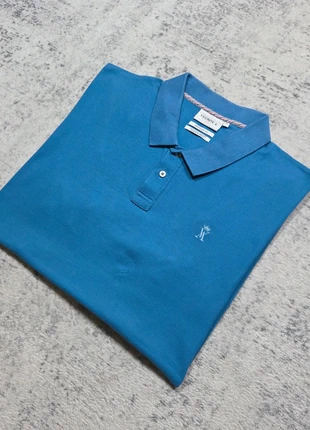 👕 Polo Vicomte A. Paris Bleu 2XL Homme Regular Fit Coton Pima Old Money, brand: Vicomte A., condition: Very good, size: XXL, €29.95, €32.15 includes Buyer Protection Pro