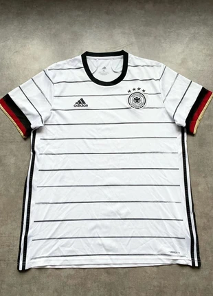 Maillot Football Collection Allemagne x Adidas Saison 2020-2022 Taille XL Blanc/Noir Brodé, brand: adidas, condition: Good, size: XL, €29.00, €31.15 includes Buyer Protection