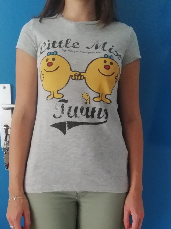 Tee shirt fantaisie Little miss twins Taille S Vinted