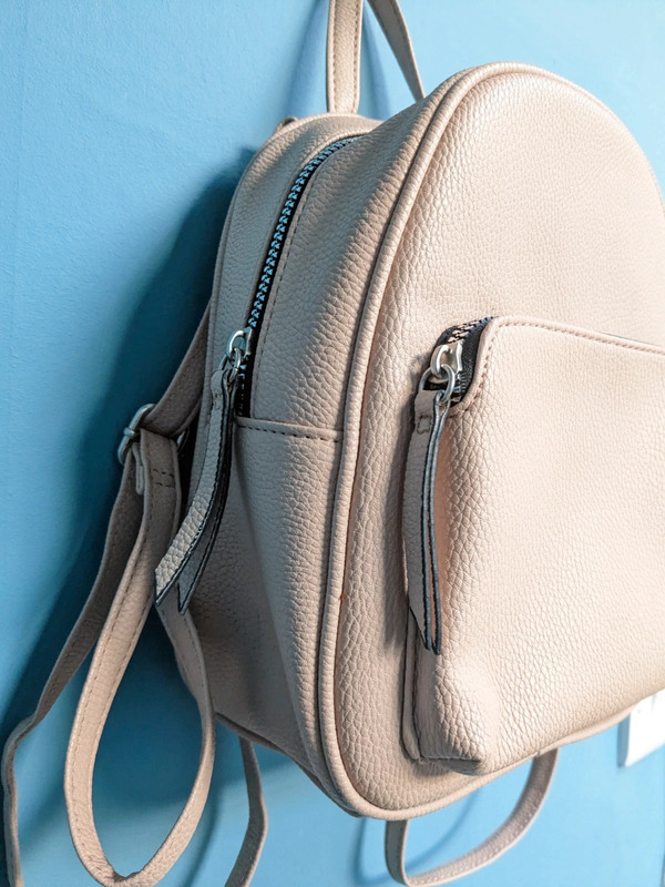 Pastel Pink Primark Fake Leather Mini Backpack Vinted