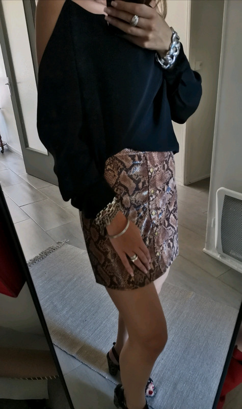 Jupe effet serpent Vinted