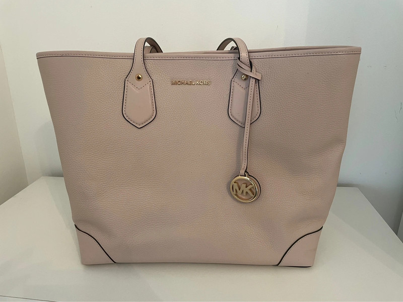 Michael kors deals large tote pink