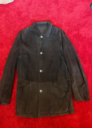 Vintage Latini Swedish Reindeer Suede Jacket - Handmade in Italy, marke: latini, zustand: Sehr gut, größe: XL, 250,00 €, 263,20 € inklusive Vinted-Käuferschutz