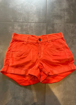 Short, taille, basse, velours, côtelé, orange, neuf stile Benetton taille 34, brand: Stile Benetton, condition: New without tags, size: XS / 34 / 6, €5.00, €5.95 includes Buyer Protection