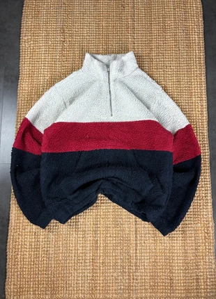 Veste Polaire Blanche, Rouge et Noire, Funky Fleece Primark Taille M, marke: Primark, zustand: Sehr gut, größe: M / 38 / 10, 15,00 €, 16,45 € beinhaltet Vinted-Käuferschutz Pro