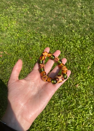 Bracciale particolare con perline in legno , estado: Muito bom, €5.00, €5.95 inclui Proteção do Comprador