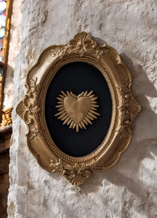 Cadre baroque coeur ex voto - cabinet de curiosité, marque: petit capharnaum, état: Neuf sans étiquette, 18,00 €, 19,60 € Protection acheteurs (Pro) incluse