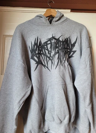 Crepitation Logo XL Hoodie Grey, brand: Gildan, condizioni: Ottime, taglia: XL, €30.00, €32.20 include la Protezione acquisti