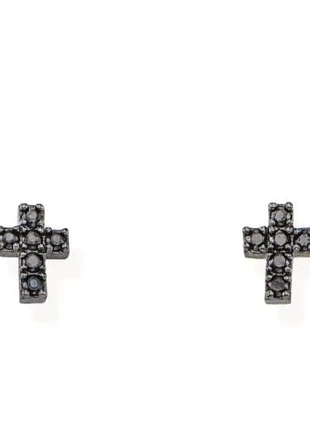 Orecchini a forma di piccoli corifissi con strass, brand Amen, marca: Amen, estado: Nuevo con etiquetas, 25,00 €, 26,95 € Protección al comprador incluida