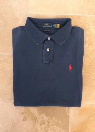 Polo Ralph Lauren homme XL custom slim fit marine logo rouge excellent état, brand: Ralph Lauren, condition: Very good, size: XL, €22.99, €24.84 includes Buyer Protection Pro