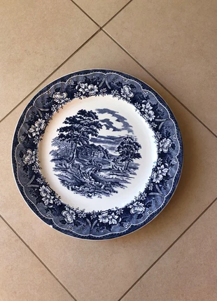 Blue&white decorative plate, brand: barratts of staffordshire, condizioni: Ottime, €8.00, €9.10 include la Protezione acquisti