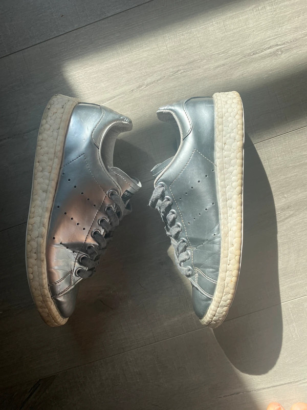 Stan smith argentée 3