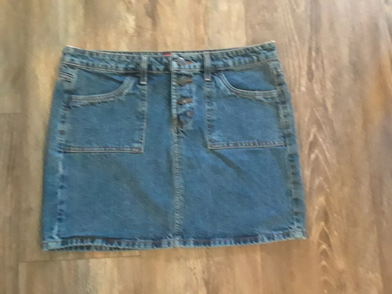 Jean Mini Skirt 1