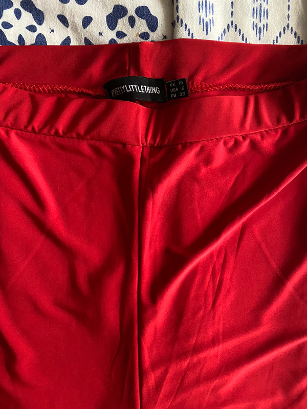 Prettylittlething Red Shorts