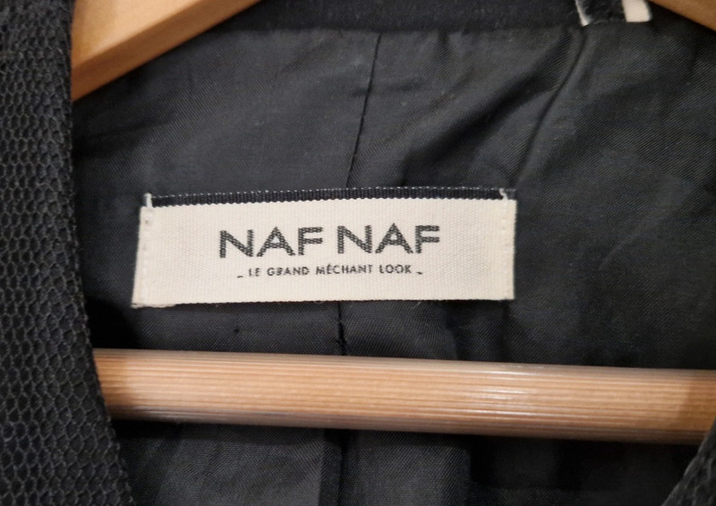 Blazer noir Naf Naf bon état taille 38 2